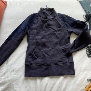 Size 4 navy lululemon sweatshirt